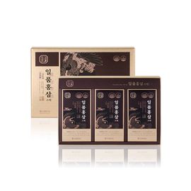 [NH NongHyup Hansamin] Premium Red Ginseng Stick 10mL × 30 Pouches – Boost Immunity and Relieve Fatigue with 6-Year-Old Korean Fermented Red Ginseng – Made in Korea